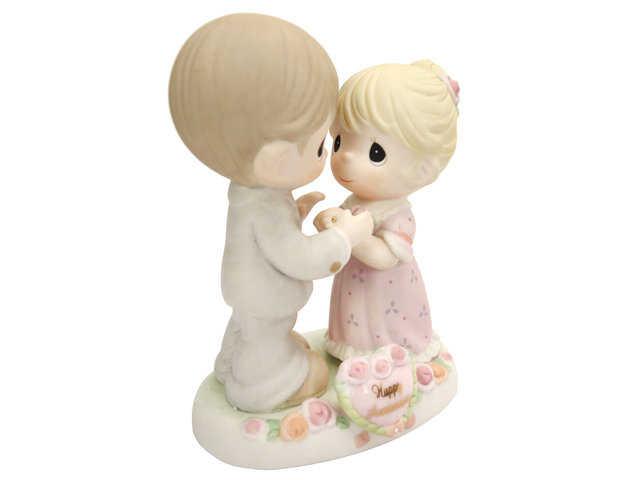 Florist Gift - Precious Moments Figurines Happy Anniversary - PM0110B5 Photo